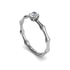 Solitaire Bamboo Diamond Ring- Charlotte no. 3